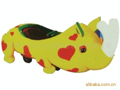 北京廣場新寵 充氣電瓶氣模玩具車，開啟游樂新體驗